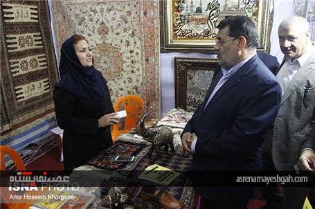 گزارش تصویری برگزاری نمایشگاه صنایع دستی در بندرعباس