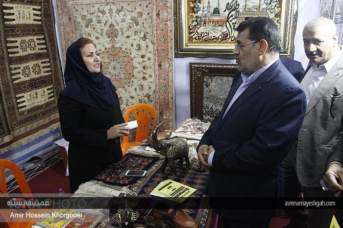 گزارش تصویری برگزاری نمایشگاه صنایع دستی در بندرعباس