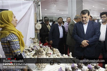 گزارش تصویری برگزاری نمایشگاه صنایع دستی در بندرعباس