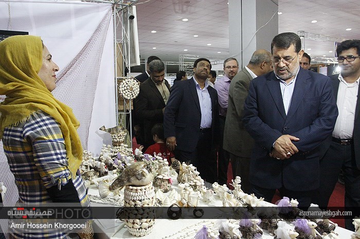 گزارش تصویری برگزاری نمایشگاه صنایع دستی در بندرعباس