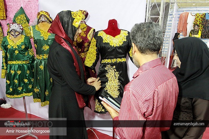 گزارش تصویری برگزاری نمایشگاه صنایع دستی در بندرعباس