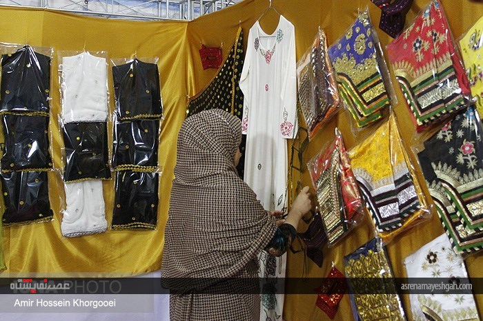 گزارش تصویری برگزاری نمایشگاه صنایع دستی در بندرعباس