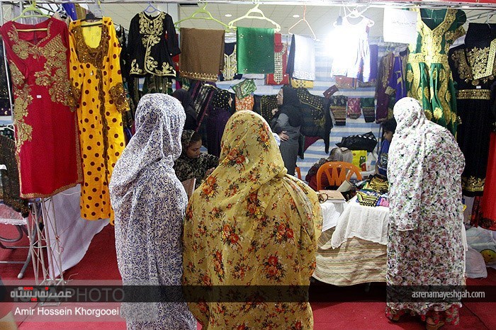 گزارش تصویری برگزاری نمایشگاه صنایع دستی در بندرعباس