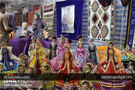 گزارش تصویری برگزاری نمایشگاه صنایع دستی در بندرعباس