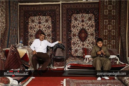 گزارش تصویری برگزاری نمایشگاه فرش دستباف در همدان