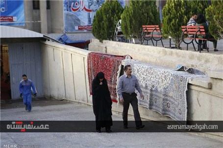 گزارش تصویری برگزاری نمایشگاه فرش دستباف در همدان