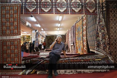 گزارش تصویری برگزاری نمایشگاه فرش دستباف در همدان