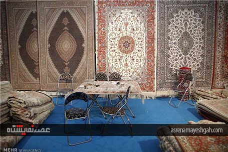 گزارش تصویری برگزاری نمایشگاه فرش دستباف در همدان