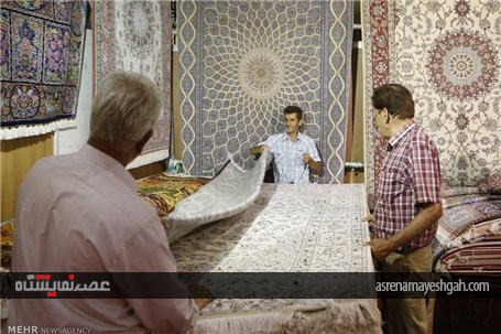 گزارش تصویری برگزاری نمایشگاه فرش دستباف در همدان
