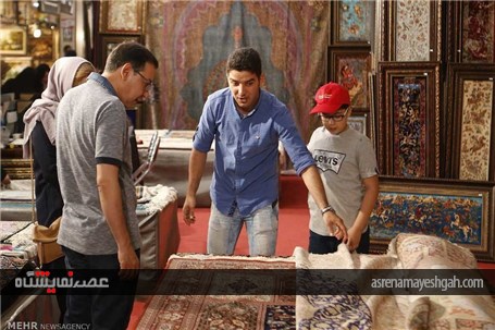 گزارش تصویری برگزاری نمایشگاه فرش دستباف در همدان