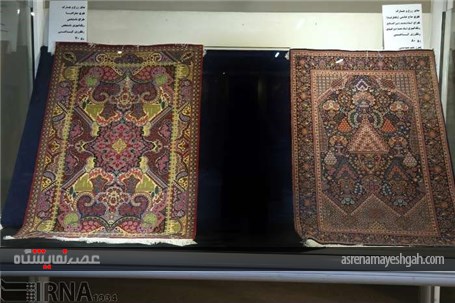 گزارش تصویری برگزاری نمایشگاه گنجینه فرش دست بافت کاشان در تهران