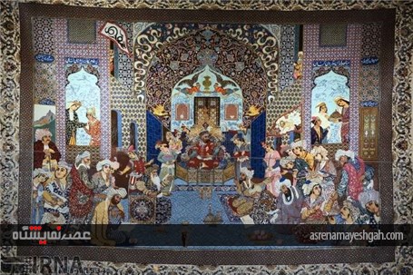 گزارش تصویری برگزاری نمایشگاه گنجینه فرش دست بافت کاشان در تهران