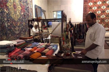 گزارش تصویری برگزاری نمایشگاه گنجینه فرش دست بافت کاشان در تهران
