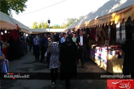گزارش تصویری نمایشگاه عرضه مستقیم کالادر چالدران