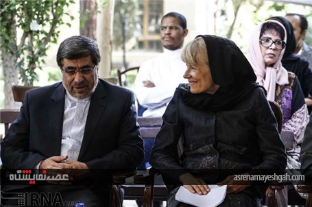 گزارش تصویری برگزاری نمایشگاه عکس به مناسبت تولد نلسون ماندلا در باغ نگارستان تهران