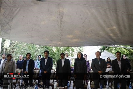 گزارش تصویری برگزاری نمایشگاه عکس به مناسبت تولد نلسون ماندلا در باغ نگارستان تهران