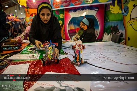 گزارش تصویری برگزاری هشتمین نمایشگاه کودک ، نوجوان و سر گرمی در قزوین
