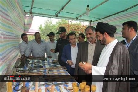 گزارش تصویری نمایشگاه صنایع دستی و غذاهای محلی و سنتی در بندرگز
