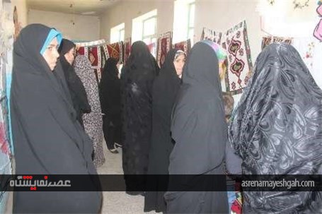 گزارش تصویری از برگزاری نمایشگاه کار آفرینی زنان روستایی خلخال
