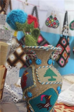 گزارش تصویری از برگزاری نمایشگاه کار آفرینی زنان روستایی خلخال