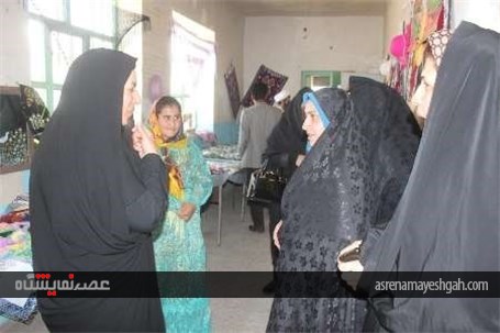 گزارش تصویری از برگزاری نمایشگاه کار آفرینی زنان روستایی خلخال