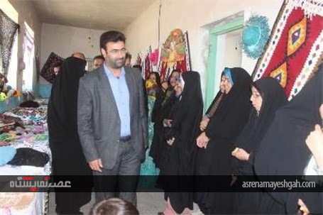 گزارش تصویری از برگزاری نمایشگاه کار آفرینی زنان روستایی خلخال