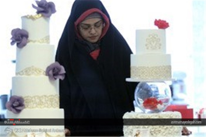 گزارش تصویری نخستین نمایشگاه کیک وشیرینی در مشهد