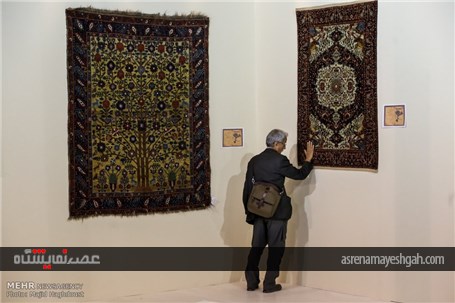 گزارش تصویری افتتاح بیست و پنجمین نمایشگاه فرش دستباف ایران
