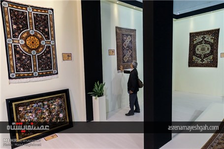 گزارش تصویری افتتاح بیست و پنجمین نمایشگاه فرش دستباف ایران