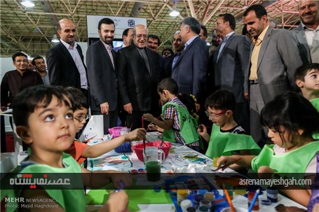گزارش تصویری افتتاح بیست و پنجمین نمایشگاه فرش دستباف ایران