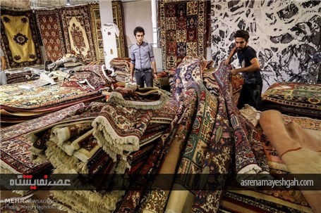 گزارش تصویری افتتاح بیست و پنجمین نمایشگاه فرش دستباف ایران