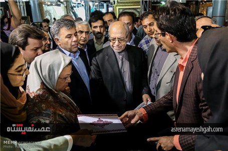 گزارش تصویری افتتاح بیست و پنجمین نمایشگاه فرش دستباف ایران