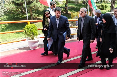 گزارش تصویری افتتاح بیست و پنجمین نمایشگاه فرش دستباف ایران
