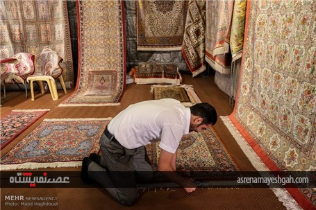 گزارش تصویری افتتاح بیست و پنجمین نمایشگاه فرش دستباف ایران