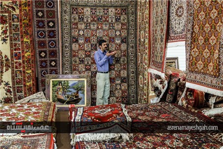 گزارش تصویری افتتاح بیست و پنجمین نمایشگاه فرش دستباف ایران