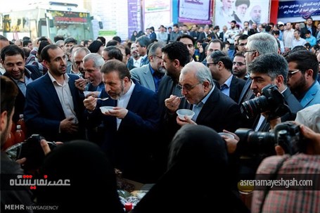 گزارش تصویری افتتاح نمایشگاه سیمای امید با حضور وزیر ارتباطات