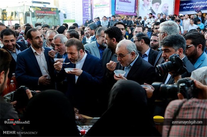 گزارش تصویری افتتاح نمایشگاه سیمای امید با حضور وزیر ارتباطات