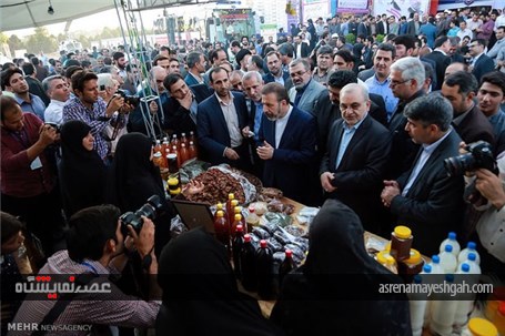 گزارش تصویری افتتاح نمایشگاه سیمای امید با حضور وزیر ارتباطات