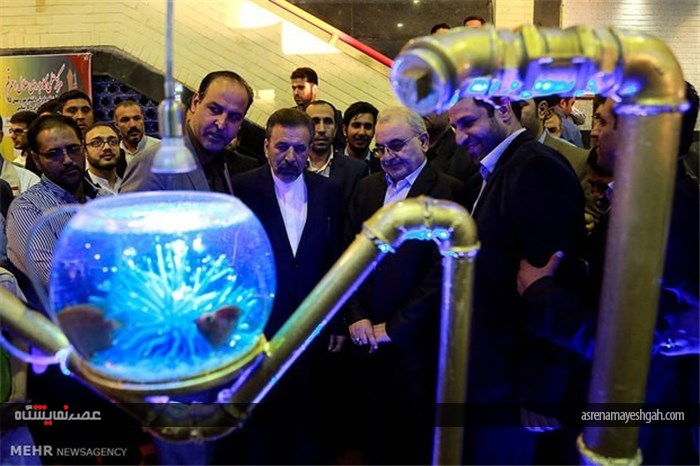 گزارش تصویری افتتاح نمایشگاه سیمای امید با حضور وزیر ارتباطات