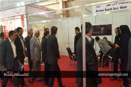 گزارش تصویری افتتاحیه سومین نمایشگاه صنعت سیمان شیراز