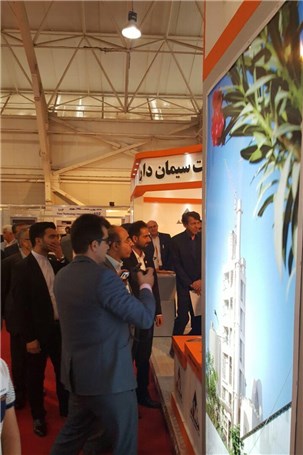 گزارش تصویری افتتاحیه سومین نمایشگاه صنعت سیمان شیراز