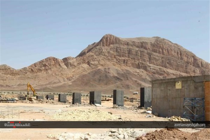 آخرین تصاویر از پروژه بزرگ نمایشگاه بین‌المللی استان اصفهان