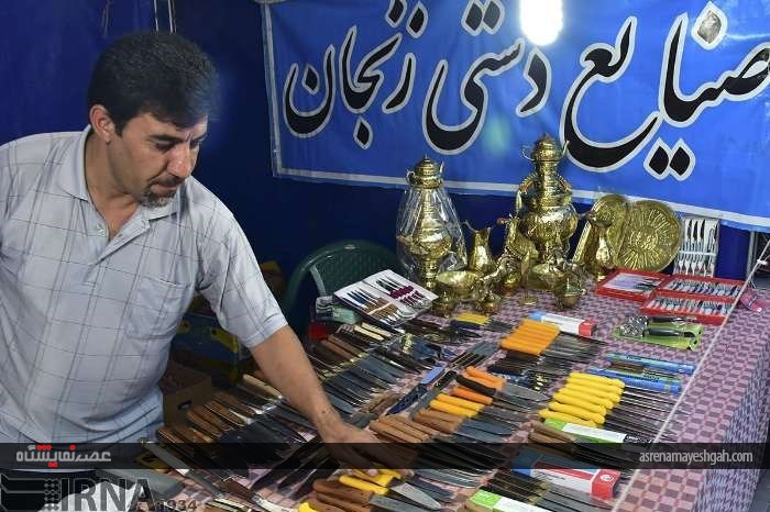 گزارش تصویری نمایشگاه صنایع دستی در کرمان