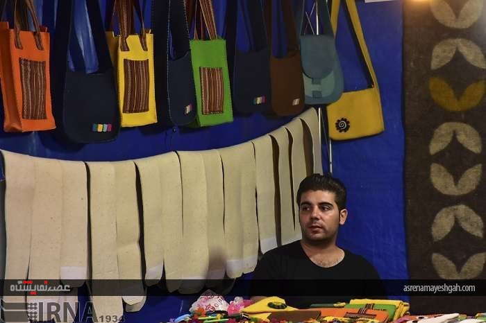 گزارش تصویری نمایشگاه صنایع دستی در کرمان