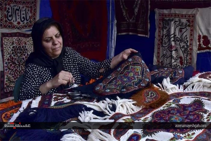 گزارش تصویری نمایشگاه صنایع دستی در کرمان