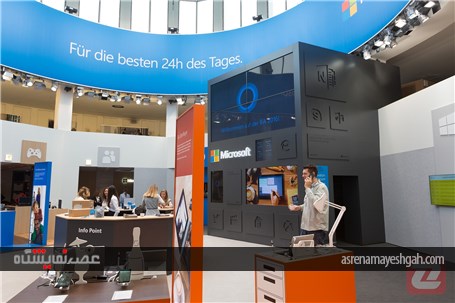 گزارش تصویری از غرفه مایکروسافت در IFA 2016