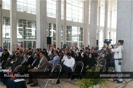 گزارش تصویری افتتاح اولین نمایشگاه صنعت چوب در شهر آفتاب