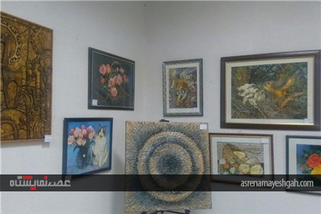 گزارش تصویری برگزاری نمایشگاه نقاشی هنرجویان دماوندی
