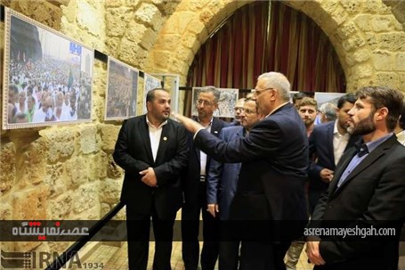 گزارش تصویری افتتاح نمایشگاه پائیز سفید در بیروت