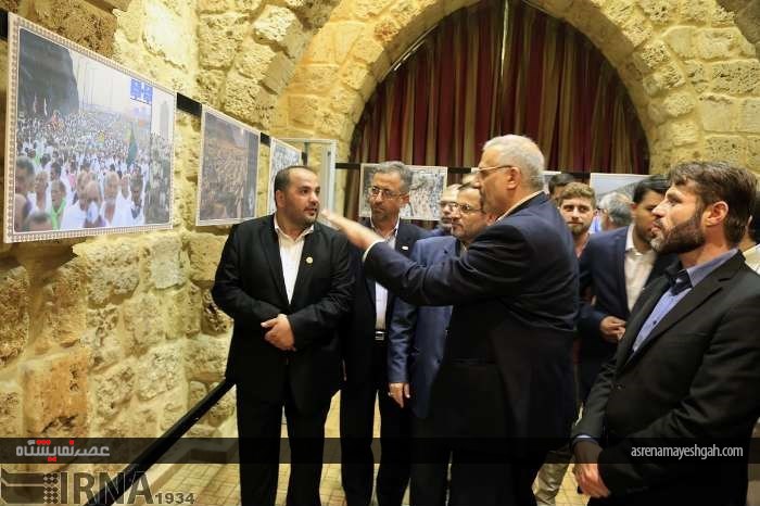 گزارش تصویری افتتاح نمایشگاه پائیز سفید در بیروت